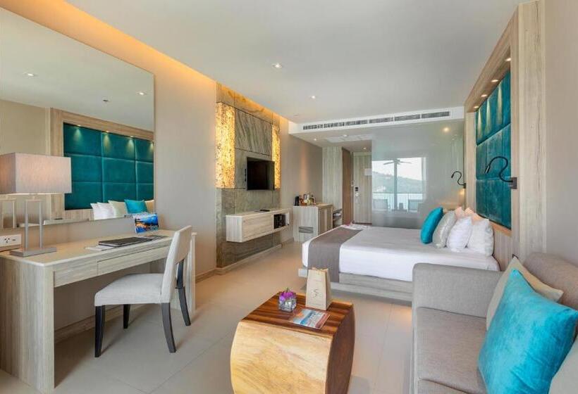 带海景的标准工作室, Cape Sienna Phuket Gourmet Hotel & Villas   Sha Extra Plus