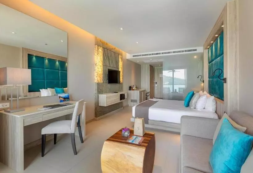 استودیوی استاندارد با چشمانداز دریا, Cape Sienna Phuket Gourmet Hotel & Villas Sha Extra Plus