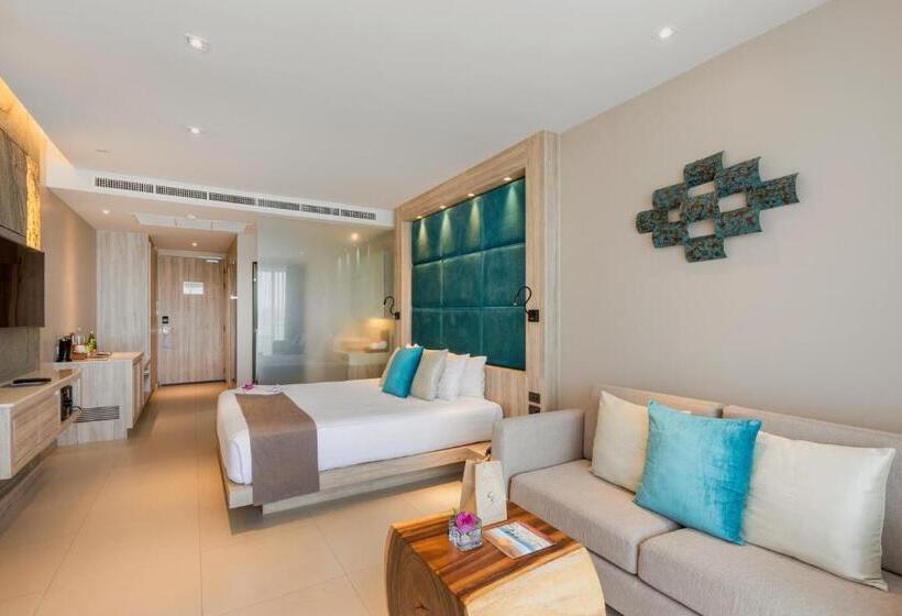 带海景的标准工作室, Cape Sienna Phuket Gourmet Hotel & Villas   Sha Extra Plus