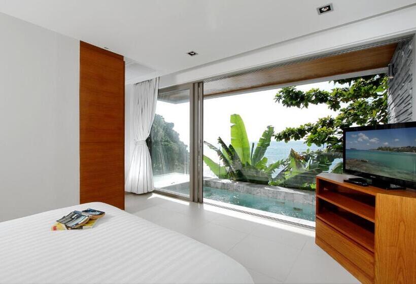 带1个卧室的带海景的公寓, Cape Sienna Phuket Gourmet Hotel & Villas   Sha Extra Plus