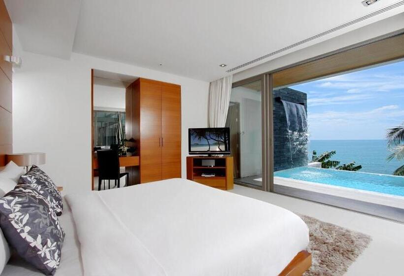 침실 1개 바다 전망 아파트, Cape Sienna Phuket Gourmet Hotel & Villas   Sha Extra Plus