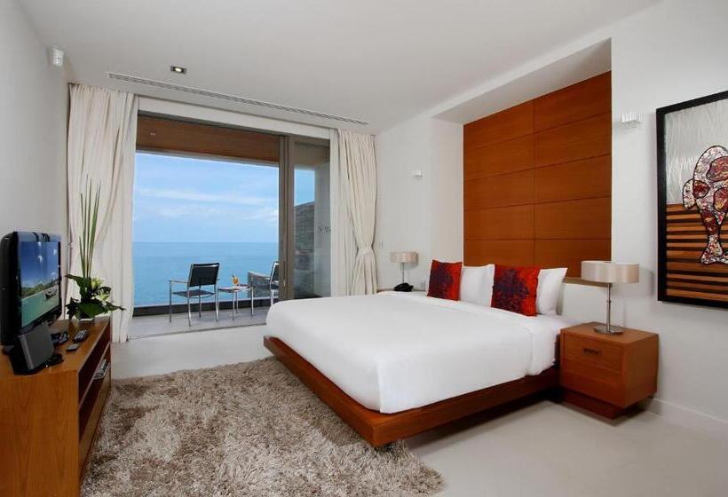 带1个卧室的带海景的公寓, Cape Sienna Phuket Gourmet Hotel & Villas   Sha Extra Plus