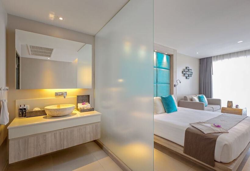 带海景的标准工作室, Cape Sienna Phuket Gourmet Hotel & Villas   Sha Extra Plus