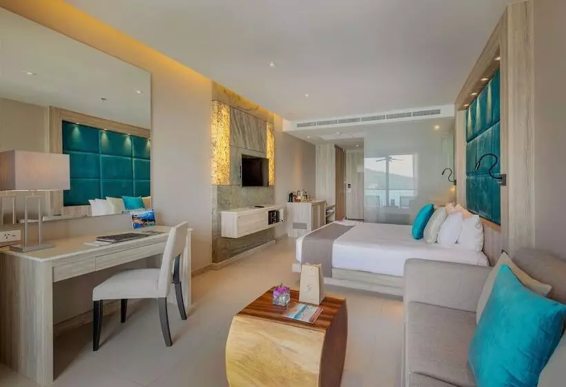 اتاق لوکس با چشمانداز دریا, Cape Sienna Phuket Gourmet Hotel & Villas Sha Extra Plus