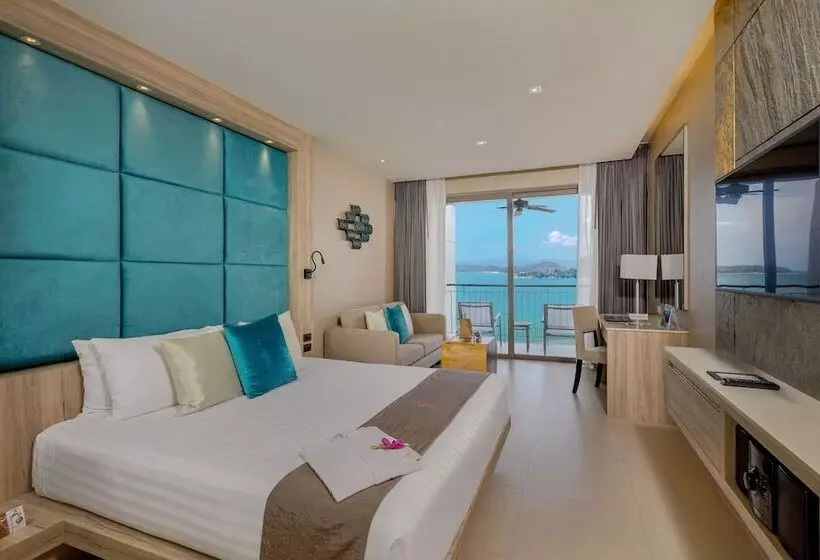 اتاق لوکس با چشمانداز دریا, Cape Sienna Phuket Gourmet Hotel & Villas Sha Extra Plus