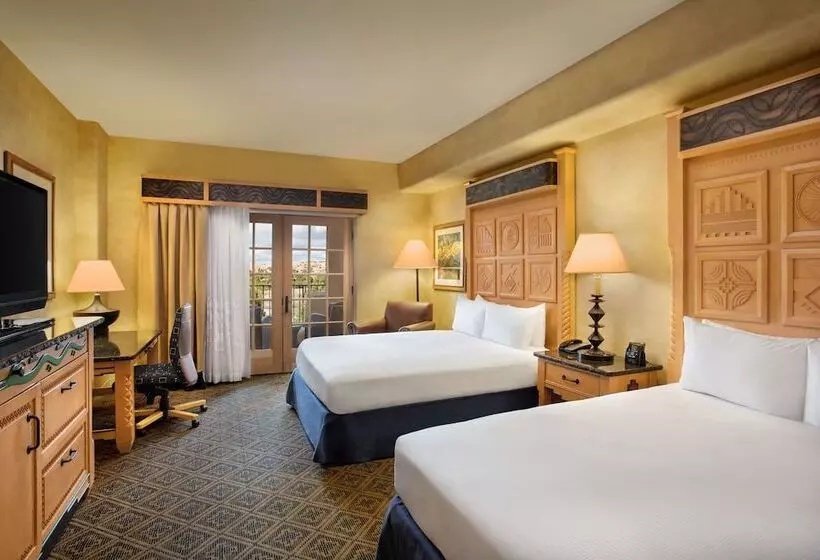 اتاق استاندارد با بالکن, Hilton Santa Fe Buffalo Thunder