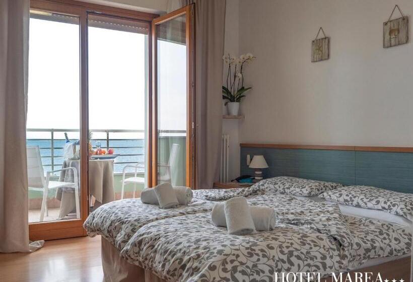 غرفة قياسية مطلّة علي البحر مزوَّدة بشُرفة, Marea