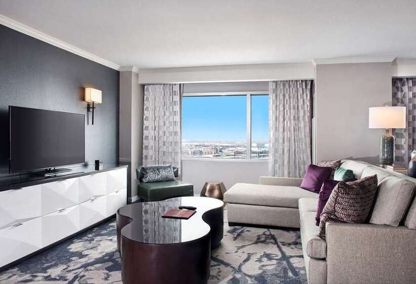 带大床的套房, Hilton Baltimore Inner Harbor