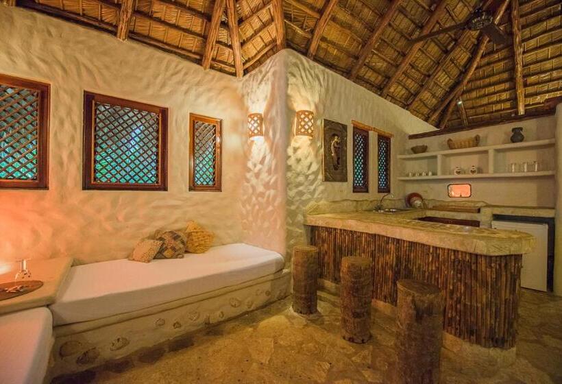 バンガローの２ベッドスタンダードルーム, Natura Cabana Boutique Hotel & Spa By Mint