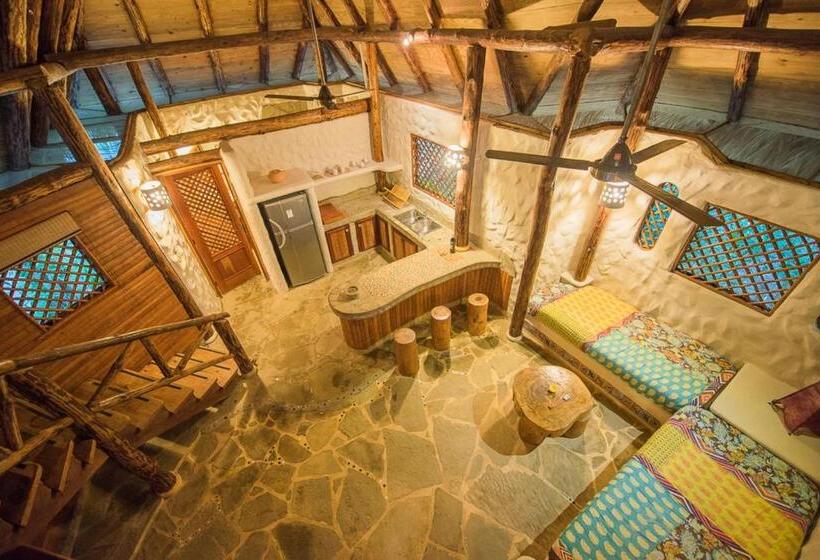 バンガローの２ベッドスタンダードルーム, Natura Cabana Boutique Hotel & Spa By Mint