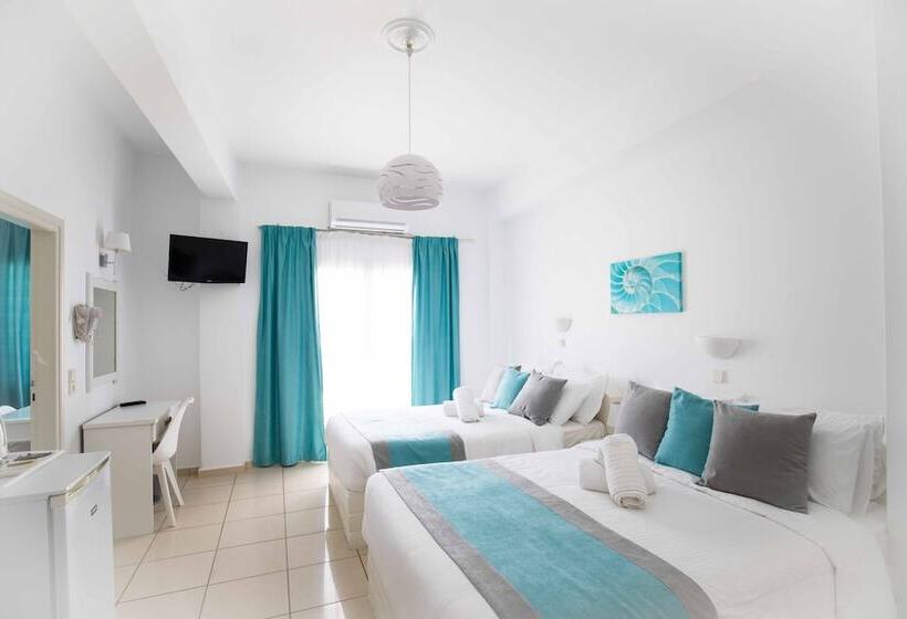 패밀리 룸 측면 바다 전망, Kafieris View