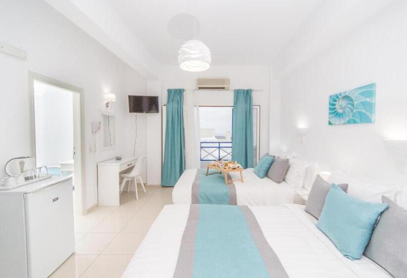 패밀리 룸 측면 바다 전망, Kafieris View