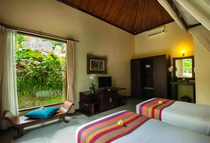اتاق خانوادگی با چشم‌انداز باغ, Beji Ubud Resort