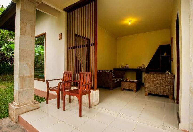 غرفة عائلية مطلّة علي الحديقة, Beji Ubud Resort
