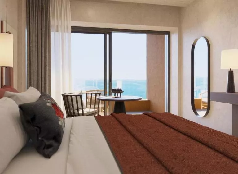 اتاق لوکس با چشم‌انداز دریا, Alkyna Lifestyle Beach Resort