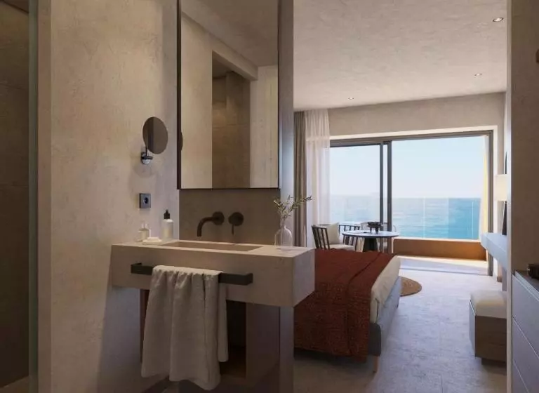 اتاق لوکس با چشم‌انداز دریا, Alkyna Lifestyle Beach Resort