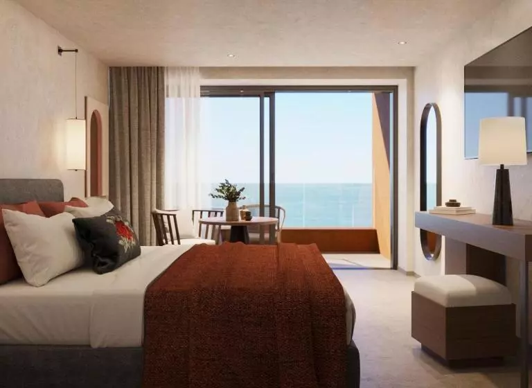 اتاق راحتی با چشم‌انداز دریا, Alkyna Lifestyle Beach Resort