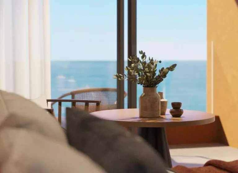 اتاق راحتی با چشم‌انداز دریا, Alkyna Lifestyle Beach Resort