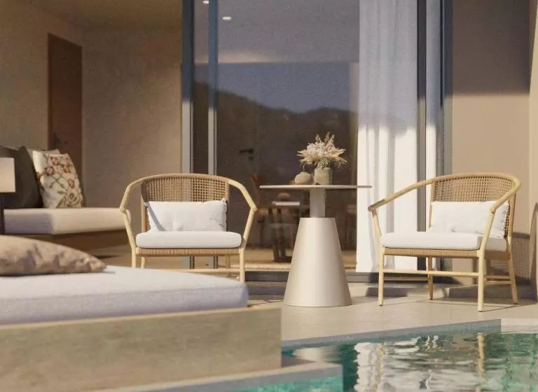 ویلای یک اتاق خوابه با استخر شنا, Alkyna Lifestyle Beach Resort