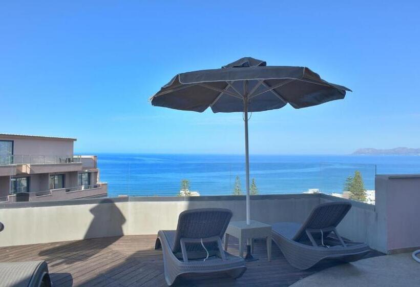 高级家庭房间, Galini Sea View