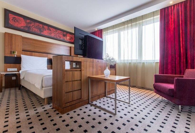可观景的套房, Radisson Blu Hotel, Hamburg Airport
