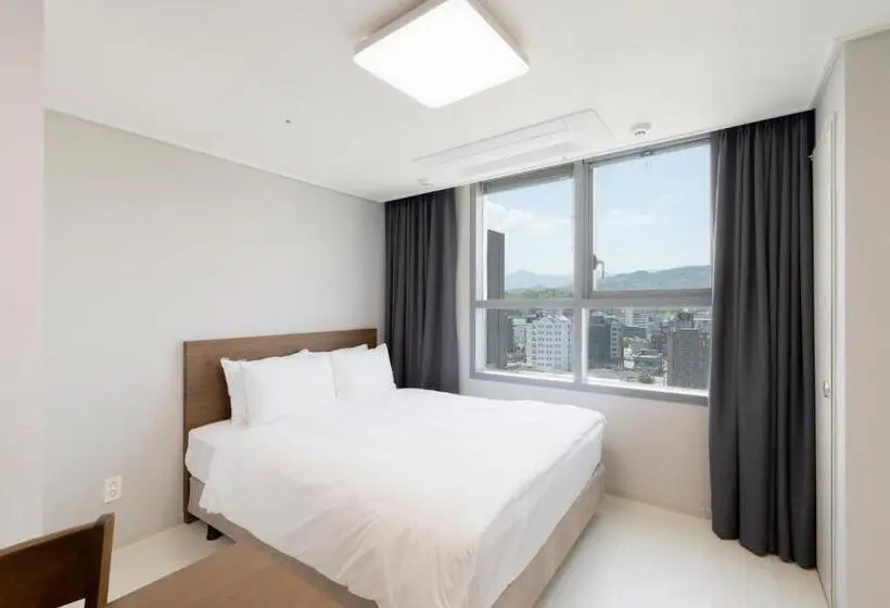 Superior-huone Kaupunkinäkymä, Donghae Oceancity Residence