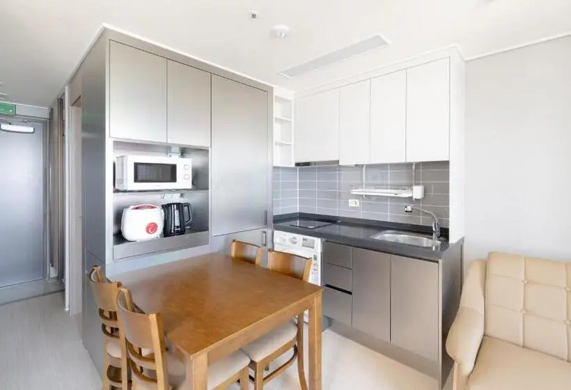 Deluxe-huone Merinäkymä, Donghae Oceancity Residence