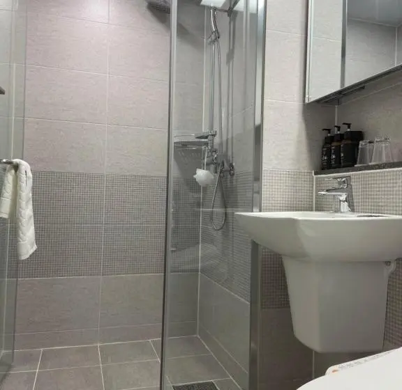 Deluxe-huone Kaupunkinäkymä, Donghae Oceancity Residence