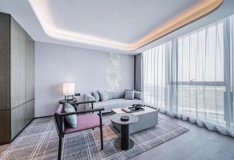 Büyük Çift Kişilik Yataklı Süit, Hualuxe Xi An Chanba, An Ihg