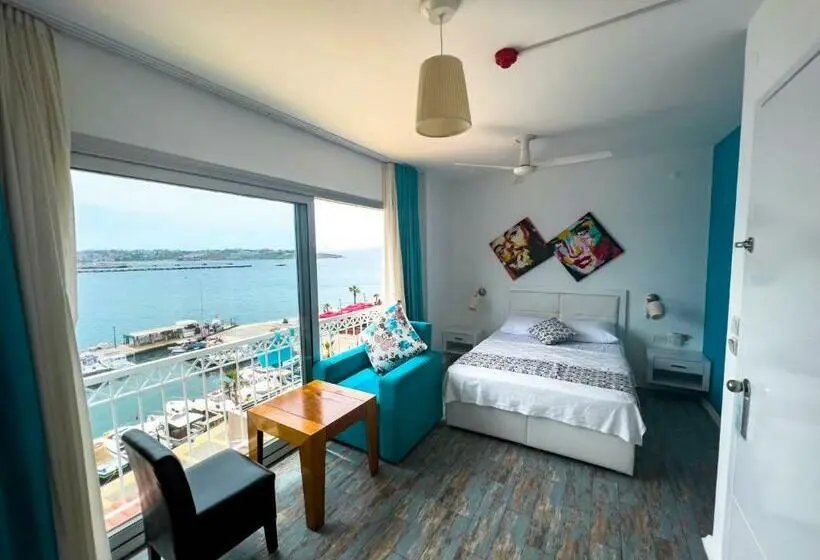 キングサイズベッドのスタンダードルーム, Larimar Hotel Cesme