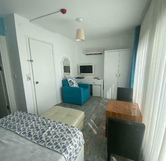 غرفة قياسية سرير كينج, Larimar Hotel Cesme