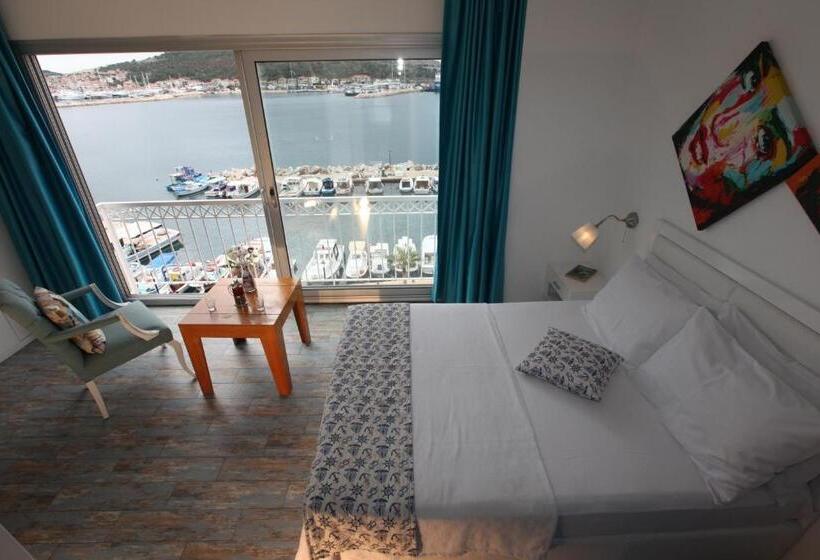 غرفة قياسية سرير كينج, Larimar Hotel Cesme