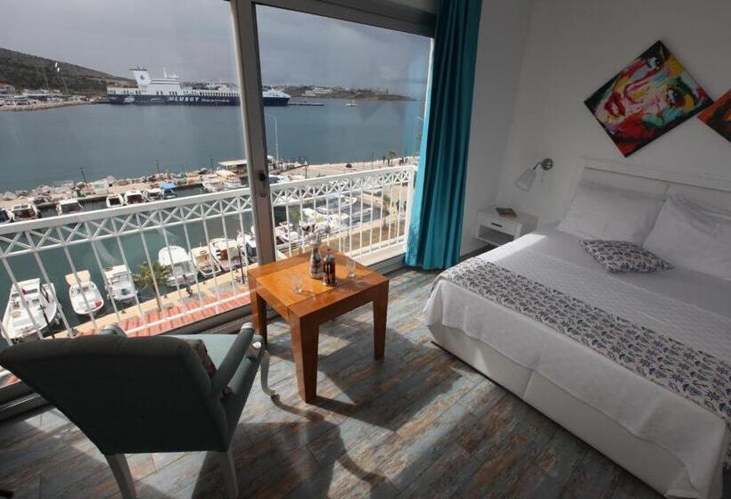 غرفة قياسية سرير كينج, Larimar Hotel Cesme