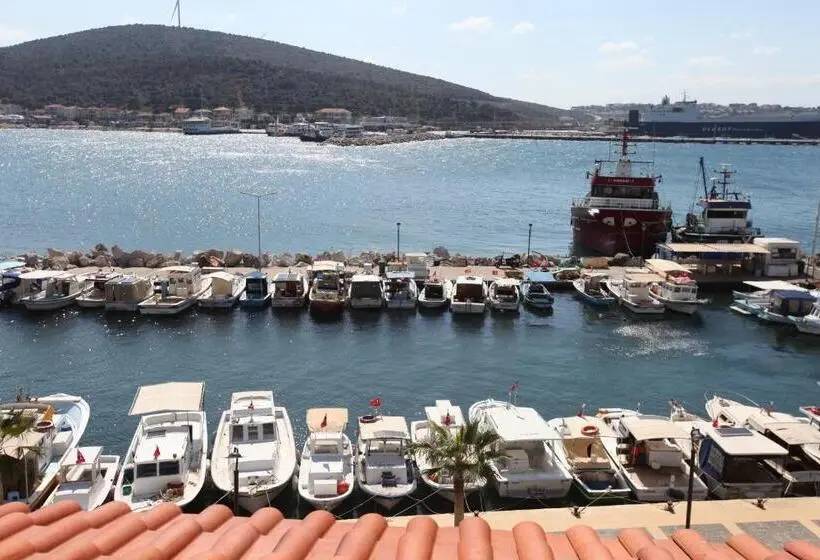 オーシャンビュースタンダードルームバルコニー付き, Larimar Hotel Cesme