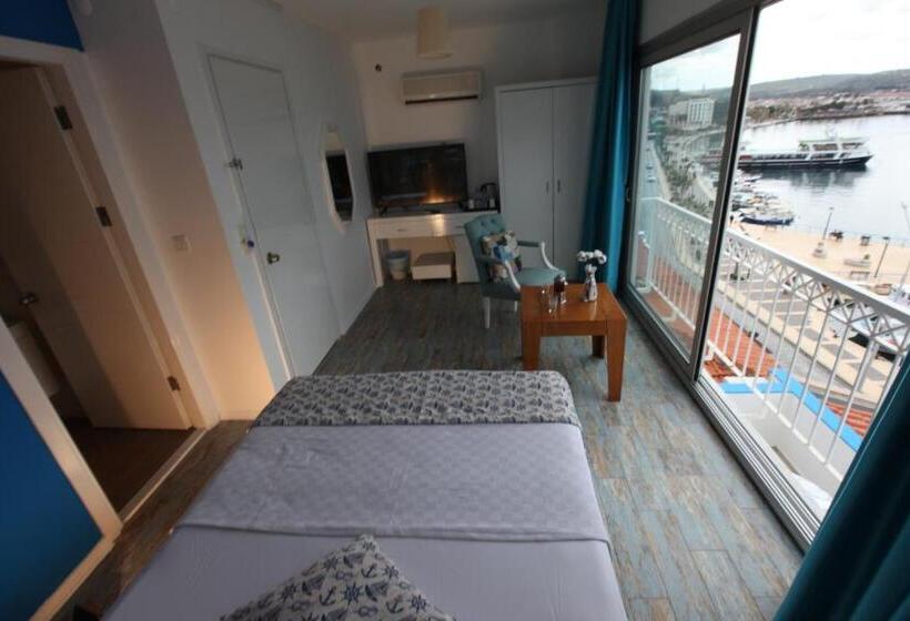 キングサイズベッドのスタンダードルーム, Larimar Hotel Cesme