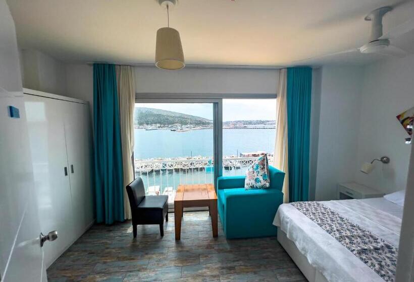 غرفة قياسية سرير كينج, Larimar Hotel Cesme