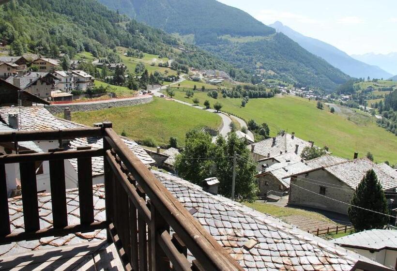 غرفة قياسية مزوَّدة بشُرفة, Mont Velan