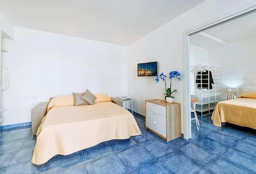 דירת חדר נוף לגינה, Le Canne Family Resort & Spa