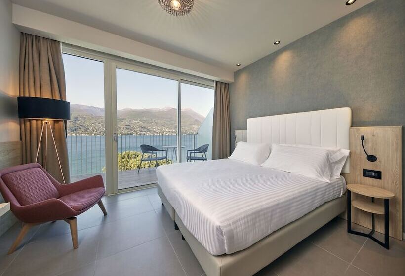 חדר דלוקס נוף לאגם, Park Hotel Casimiro