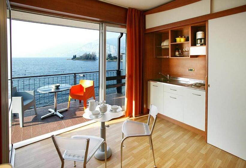 标准间带湖景, Ambienthotel Spiaggia