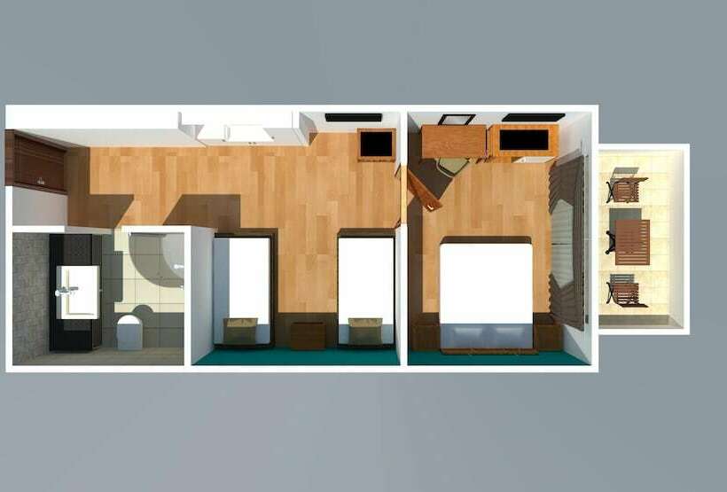 Quarto Familiar, Green Bay Resort & Spa