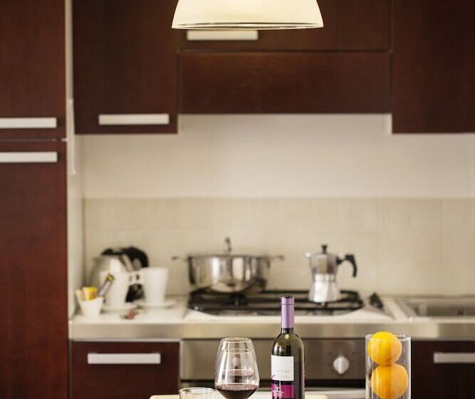 带阳台套房, Badia Nuova Apart