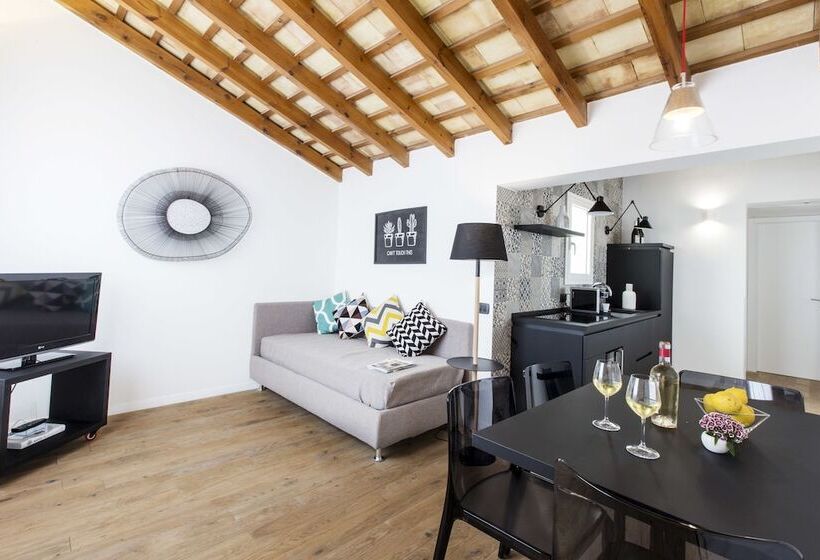 带露台的套间, Badia Nuova Apart