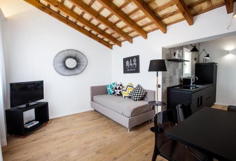 带2个卧室的套房, Badia Nuova Apart