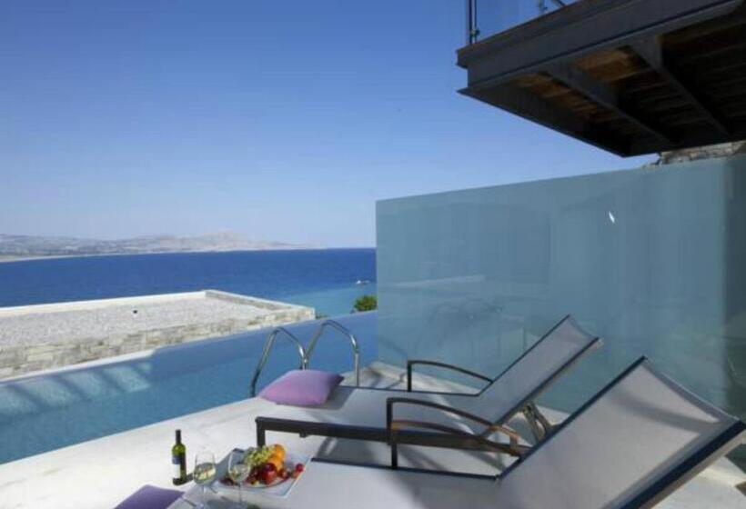 חדר סטנדרט חדר אמבטיה משותף, Lindos Blu Luxury Hotel Adults Only