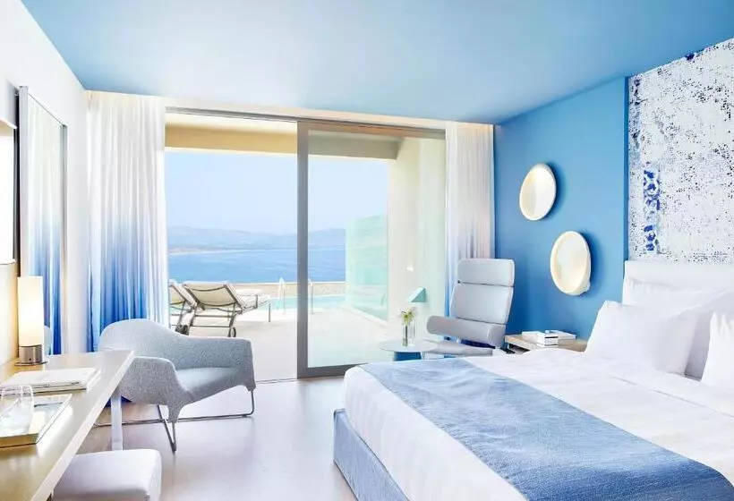 バス共有のスタンダードルーム, Lindos Blu Luxury Hotel Adults Only