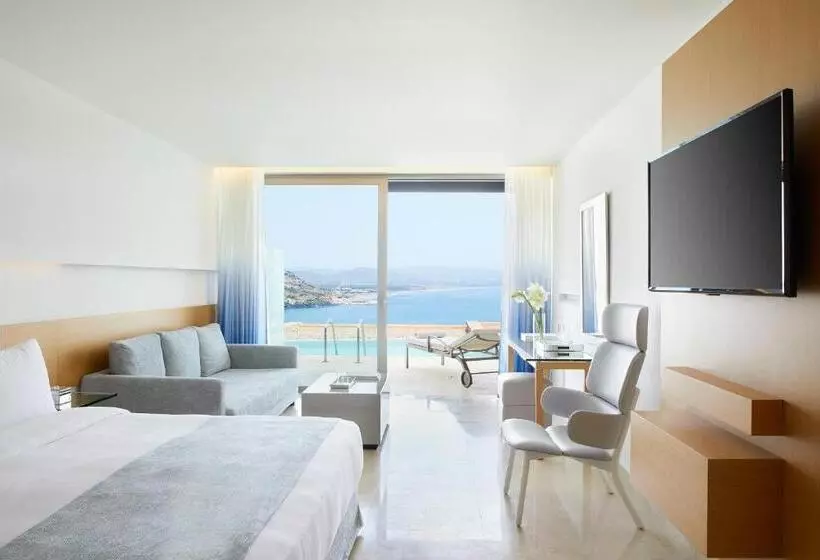 オーシャンビュージュニアスイート, Lindos Blu Luxury Hotel Adults Only
