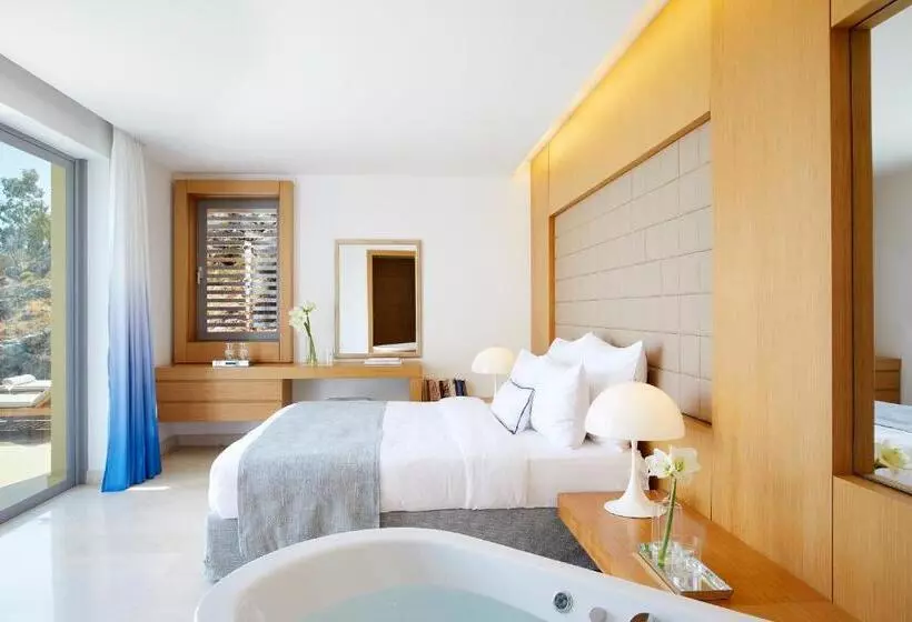 オーシャンビューの１ベッドルームビラ, Lindos Blu Luxury Hotel Adults Only