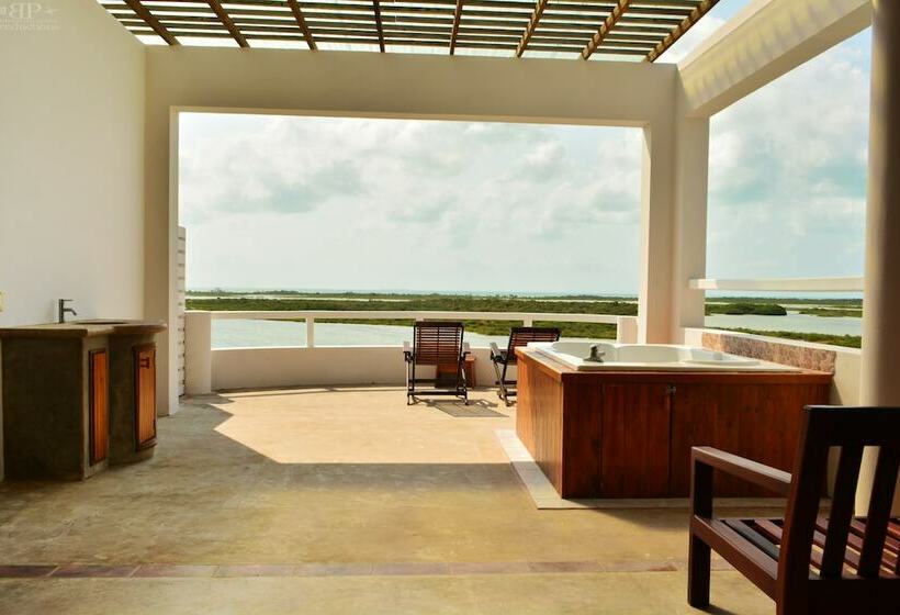 1침실 펜트하우스 아파트, Brahma Blue Resort