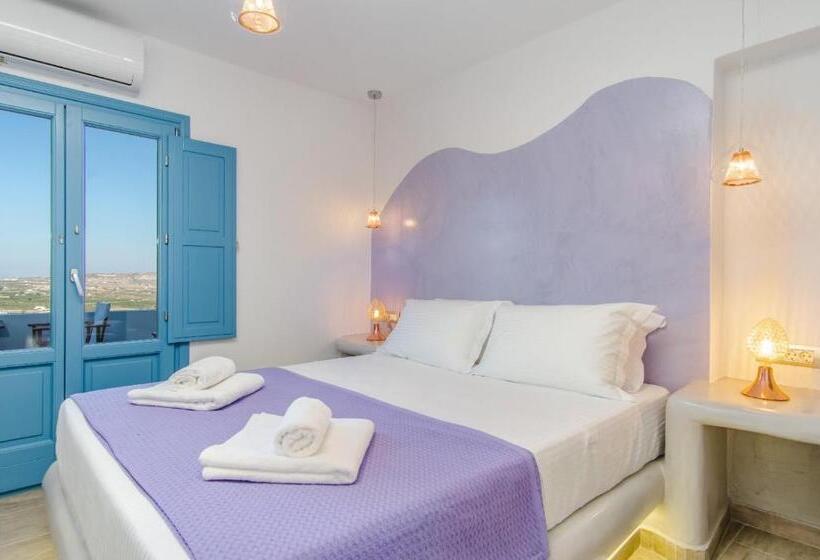 带海景的复工套房, Adamantios Villas & Suites